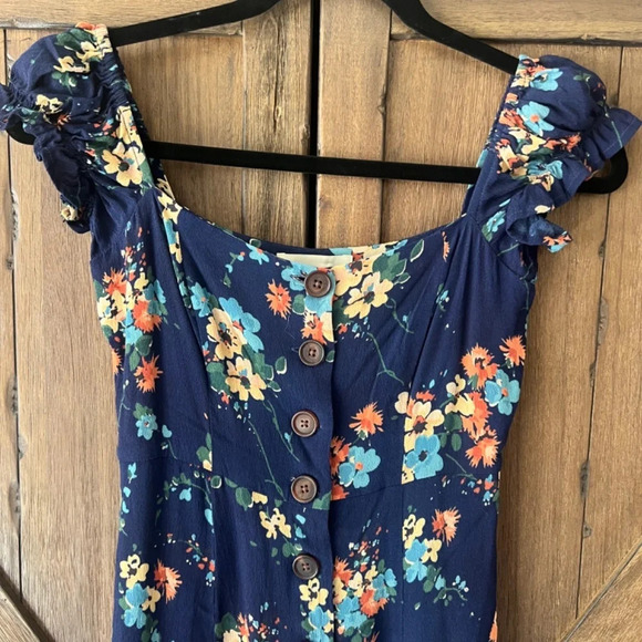 Capulet Revolve Mae Floral Midi Dress Size XS - Picture 6 of 10